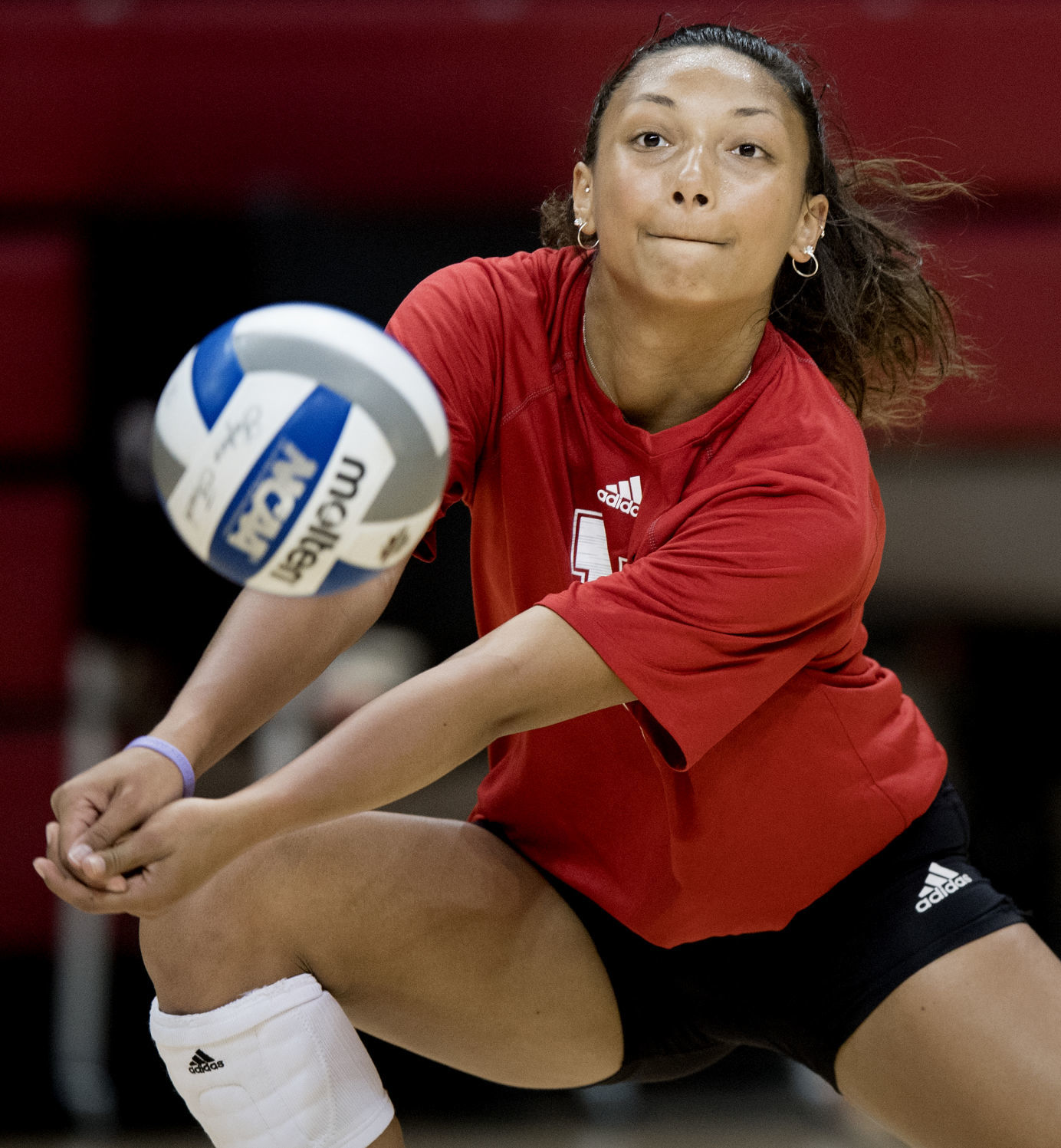 Nebraska Volleyball Spring Practice, 3.29